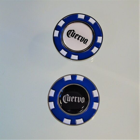 Jose Cuervo 2 Players Chip Magnets Eisinger Smith - Picture 1 of 4